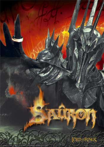 TTT Poster: Sauron - 350x491, 24kB