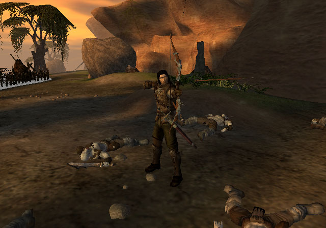 Aragorn with Bow - 640x448, 61kB