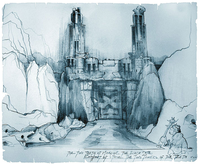 Lord of The Rings Concept Art - 800x658, 158kB