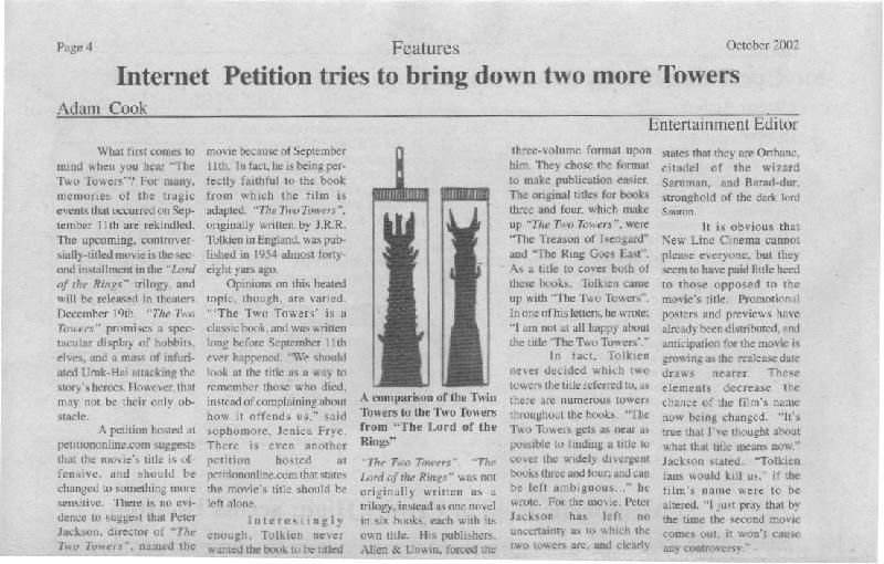 Internet Petition tries to bring down two more Towers - 800x510, 80kB