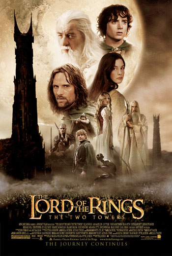 The Two Towers Poster - 350x519, 54kB