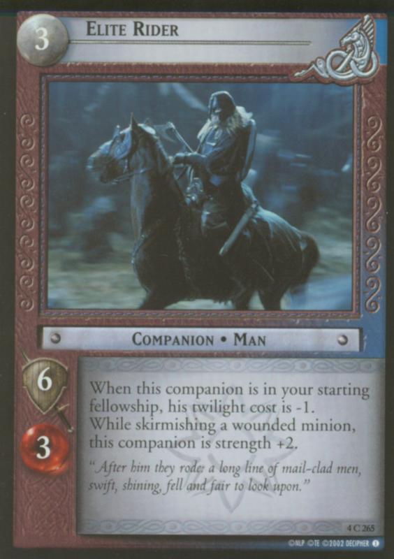 Two Towers Decipher Trading Card - Elite Rider - 564x800, 50kB