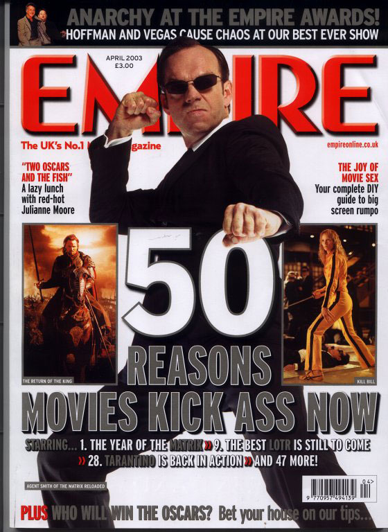 Empire Magazine - April 2003 - 560x768, 124kB