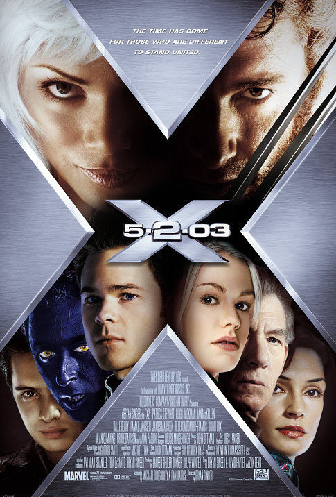 X2: X-Men United Theatrical Poster - 485x716, 103kB