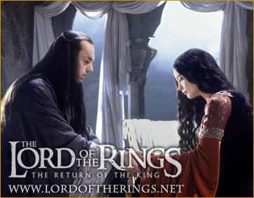 Elrond and Arwen - 362x283, 23kB