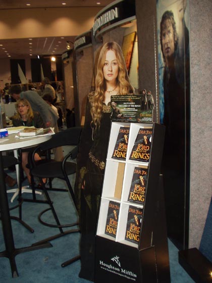 Eowyn Standee At Book Expo America - 420x560, 43kB