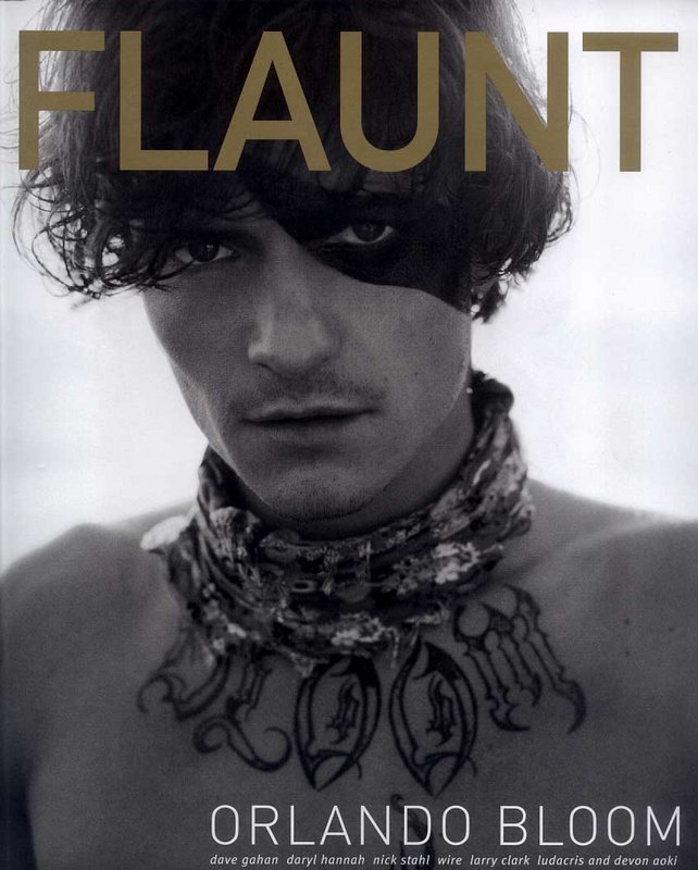 Media Watch: Orlando Bloom in Flaunt Magazine - 642x800, 82kB