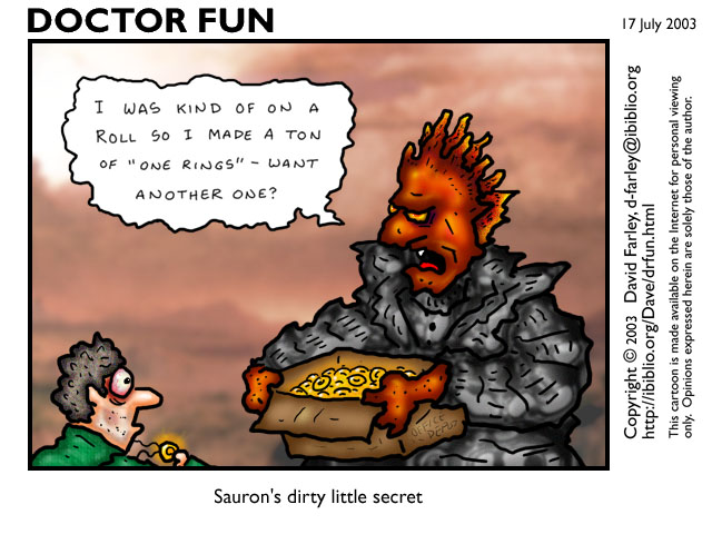 Dr. Fun Goofs on Sauron - 640x480, 79kB
