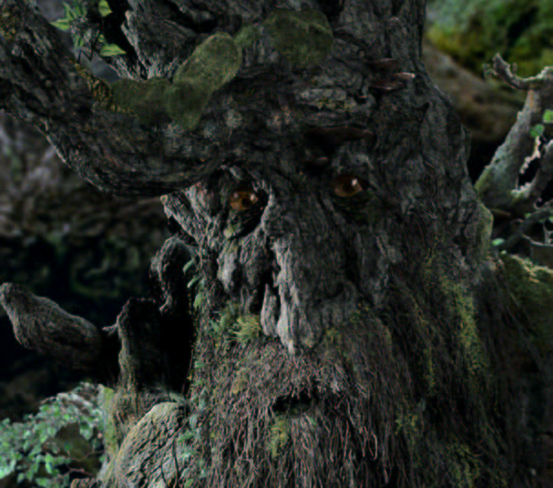 WETA's SIGGRAPH Demo - Treebeard - 607x536, 106kB