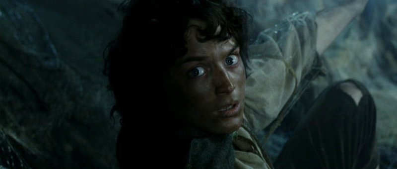 Frodo in Shelob's Lair - 800x340, 25kB