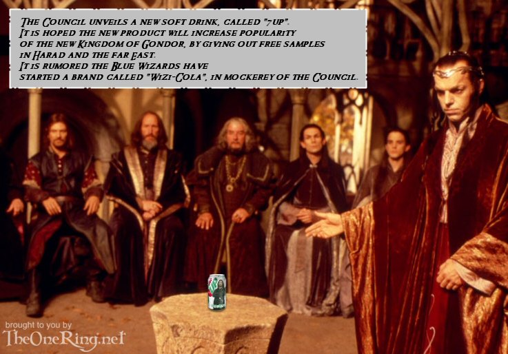 7-Up in Middle-earth - The Council of pop - 737x514, 87kB