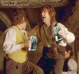 7-Up in Middle-earth - The Hobbit Pop Song? - 328x306, 28kB