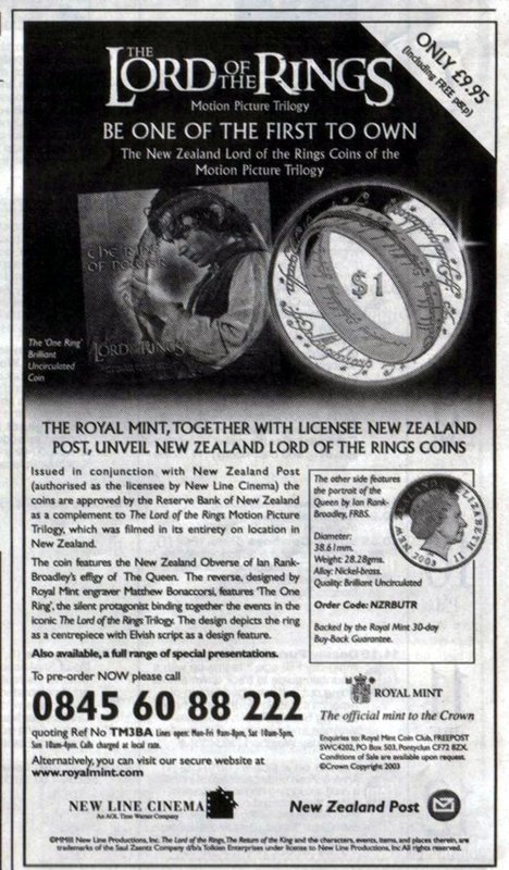 Royal Mint LOTR Coins - 468x800, 109kB