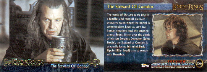 Topps ROTK Card Preview - The Steward of Gondor - 700x245, 72kB