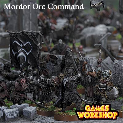 Games Workshop ROTK Mini Collection - Mordor Orc Command - 400x400, 37kB