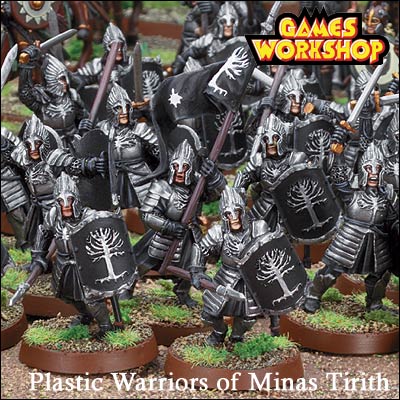 Games Workshop ROTK Mini Collection - Plastic Warriors of Minas Tirith - 400x400, 55kB