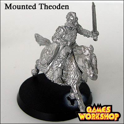 Games Workshop ROTK Mini Collection - Mounted Theoden - 400x400, 28kB