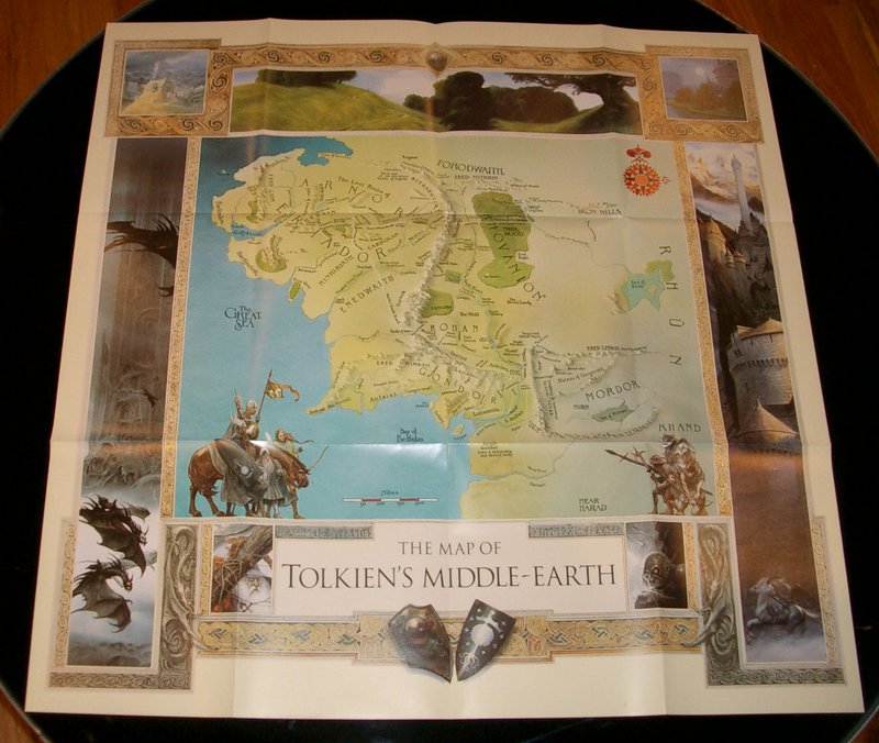 The Map of Tolkien's Middle-earth - 800x676, 104kB
