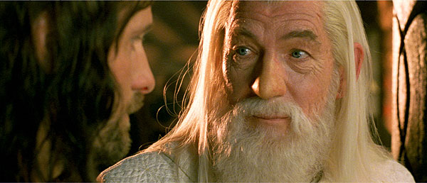 High Rez ROTK Trailer Stills - Aragorn & Gandalf - 600x258, 44kB