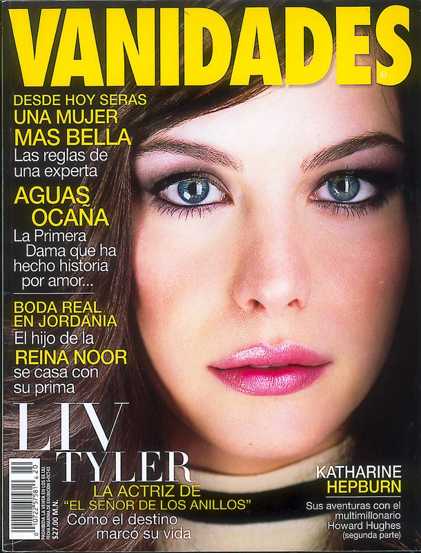 Media Watch: Tyler on the cover of Vanidades - 610x800, 146kB