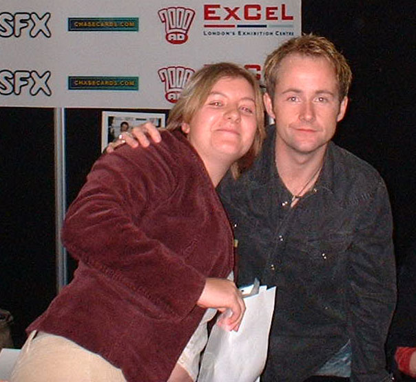 Billy Boyd at the London Expo 2003 - 604x554, 74kB