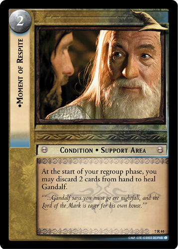 Decipher's ROTK Set - Gandalf & Aragorn - 357x497, 87kB