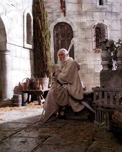 Gandalf in Minas Tirith! - 400x498, 51kB