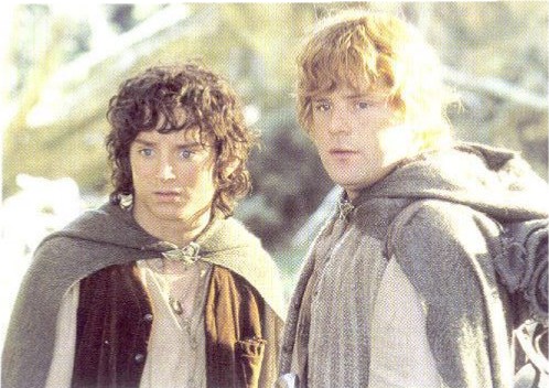 Frodo and Sam in Ithilien - 498x352, 66kB