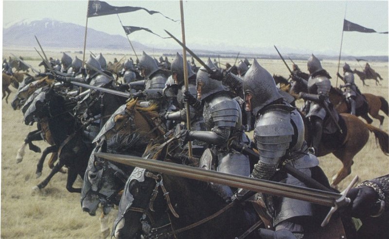 Charge of the Gondorians! - 800x492, 84kB
