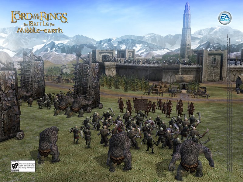 EA Games - The Battle for Middle-earth - Wallpaper 2 - 800x600, 132kB