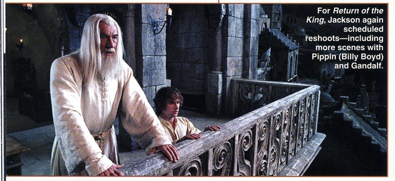 Gandalf & Pippin in Minas Tirith - 800x368, 93kB