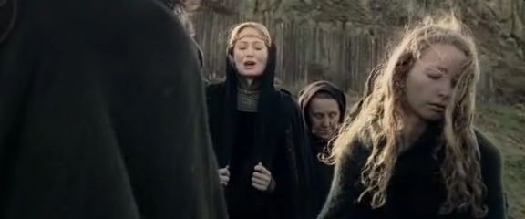 Eowyn at Theodred's Funeral - 576x240, 15kB