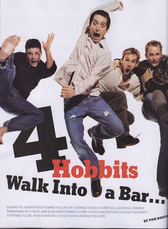 Premiere Magazine: 4 Hobbits Walk Into A Bar - 587x800, 91kB