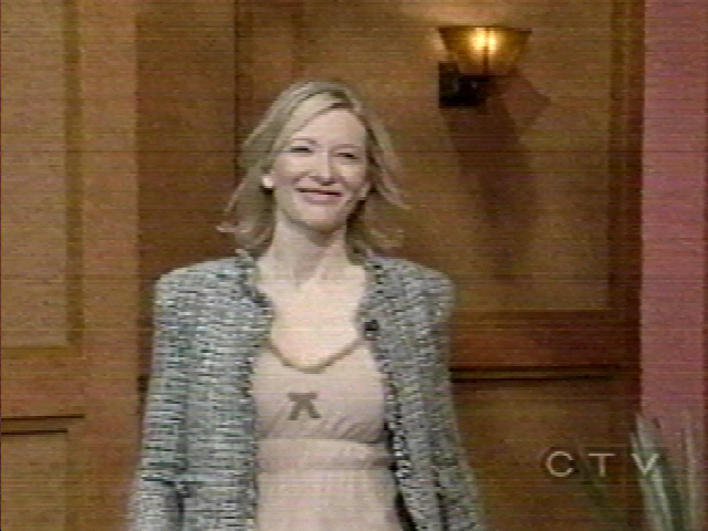 TV Watch: Cate Blanchett on Live! With Regis and Kelly - 640x480, 146kB