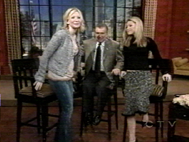 TV Watch: Cate Blanchett on Live! With Regis and Kelly - 640x480, 164kB
