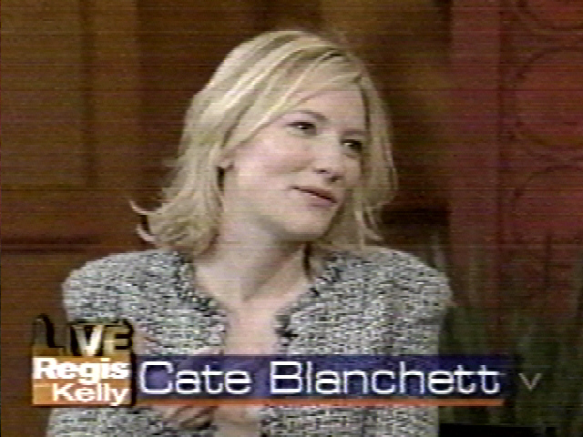 TV Watch: Cate Blanchett on Live! With Regis and Kelly - 640x480, 163kB