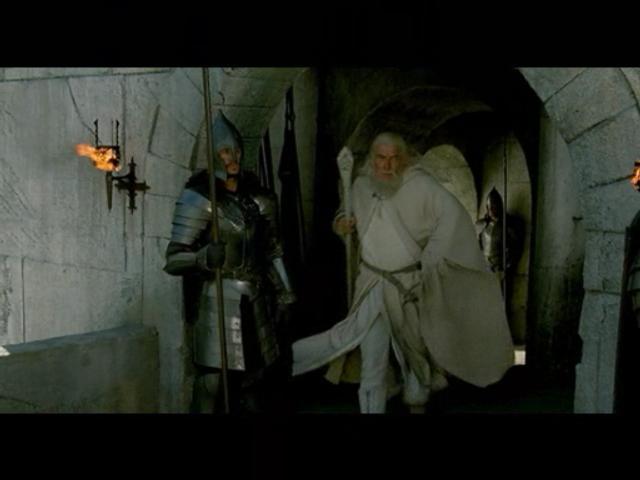 Return of the King PC Game Movie Footage - Gandalf - 640x480, 25kB