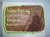Treebeard birthday cake - (800x600, 140kB)