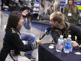 Dom is interview by eXtra in between autographs. - (800x600, 109kB)
