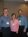 Alan Lee, Dr. Verlyn Flieger, and Dr. Ari Berk at Mythic Journeys Conference - (600x800, 72kB)