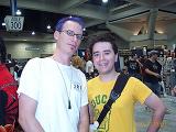 Quickbeam and Sean Collins at Comic-Con 2001 - (640x480, 91kB)