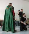 Behind the Scenes at Comic-Con - Rohirrim Cloak - (410x484, 25kB)