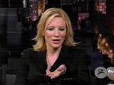 TV Watch: Cate Blanchett on The Late Show with David Letterman - (640x480, 152kB)