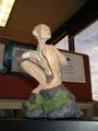 Luis Diego Villegas's Smeagol statue - (600x800, 83kB)